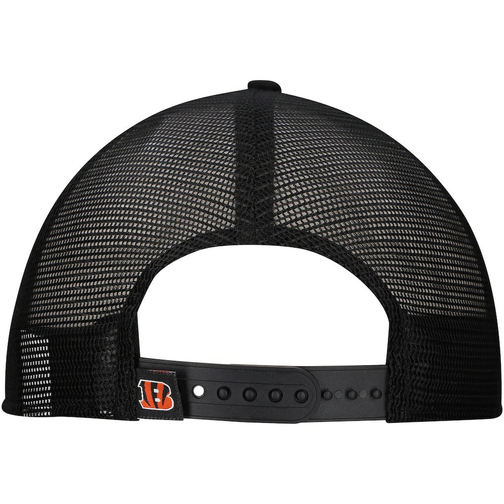 Cincinnati Bengals New Era Distressed 9FIFTY A-Frame Snapback Hat