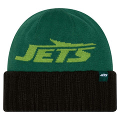 New York Jets New Era Oversize Cuffed Knit Hat