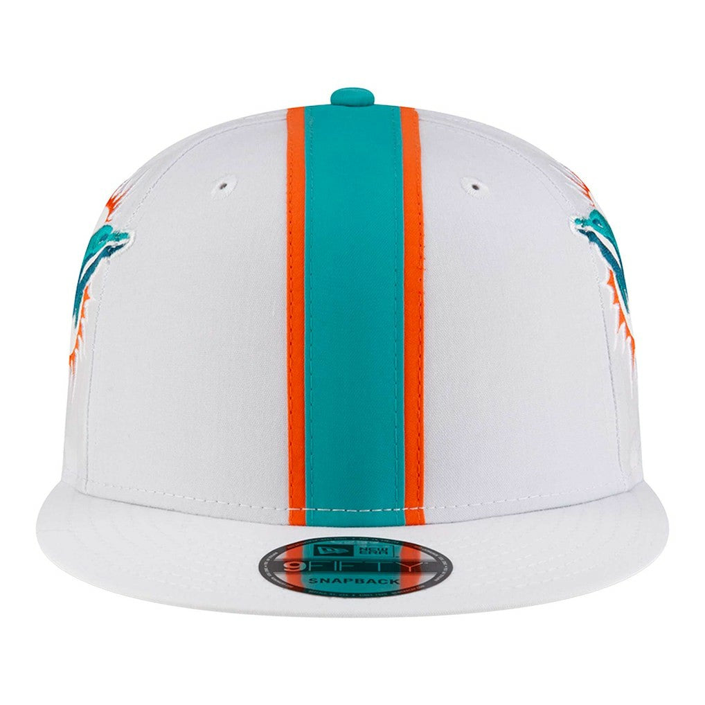 Miami Dolphins New Era Helmet 9FIFTY Snapback Hat