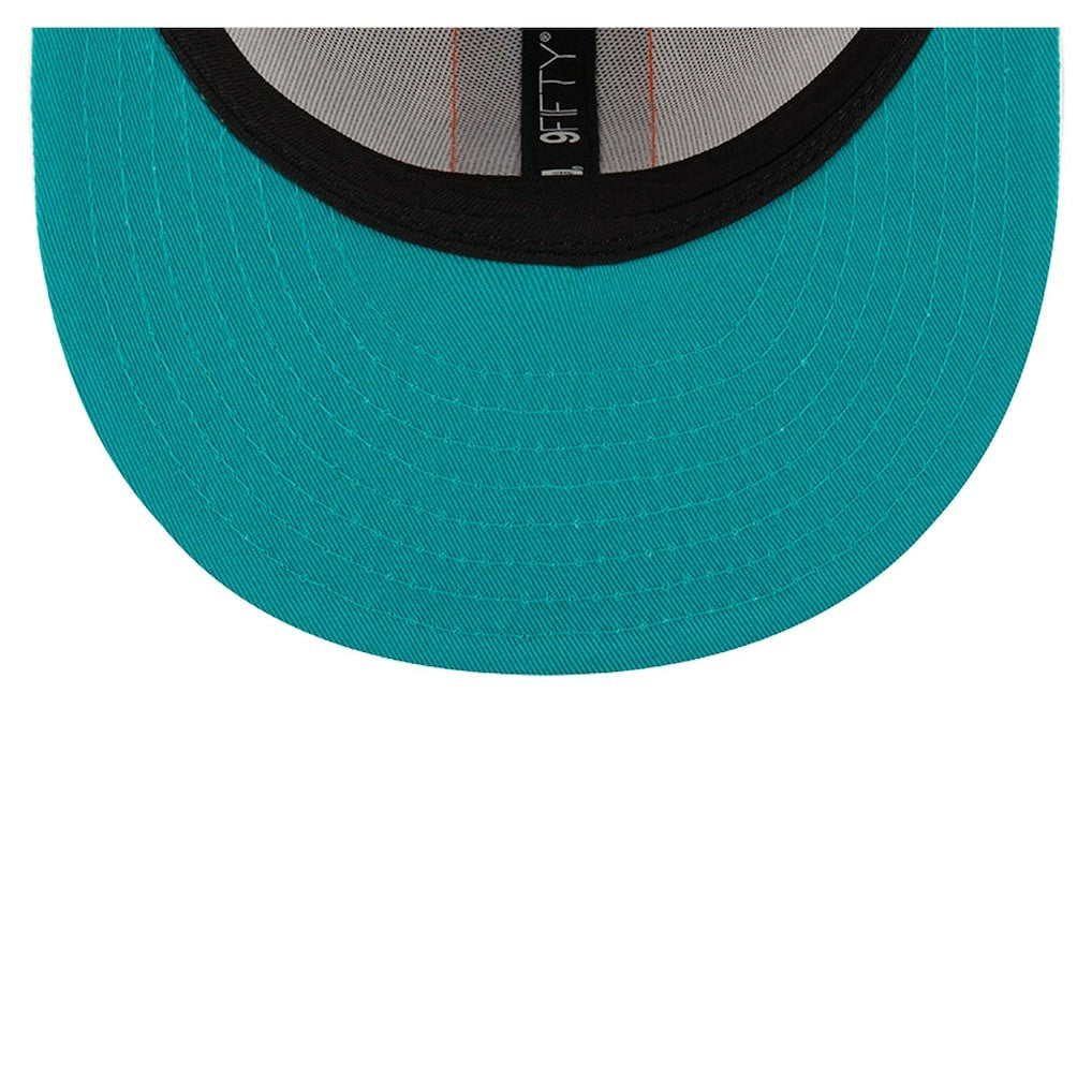 Miami Dolphins New Era Helmet 9FIFTY Snapback Hat
