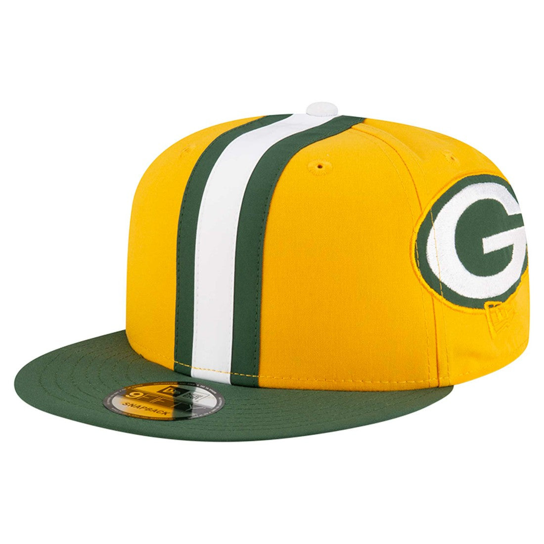 Green Bay Packers New Era Helmet 9FIFTY Snapback Hat