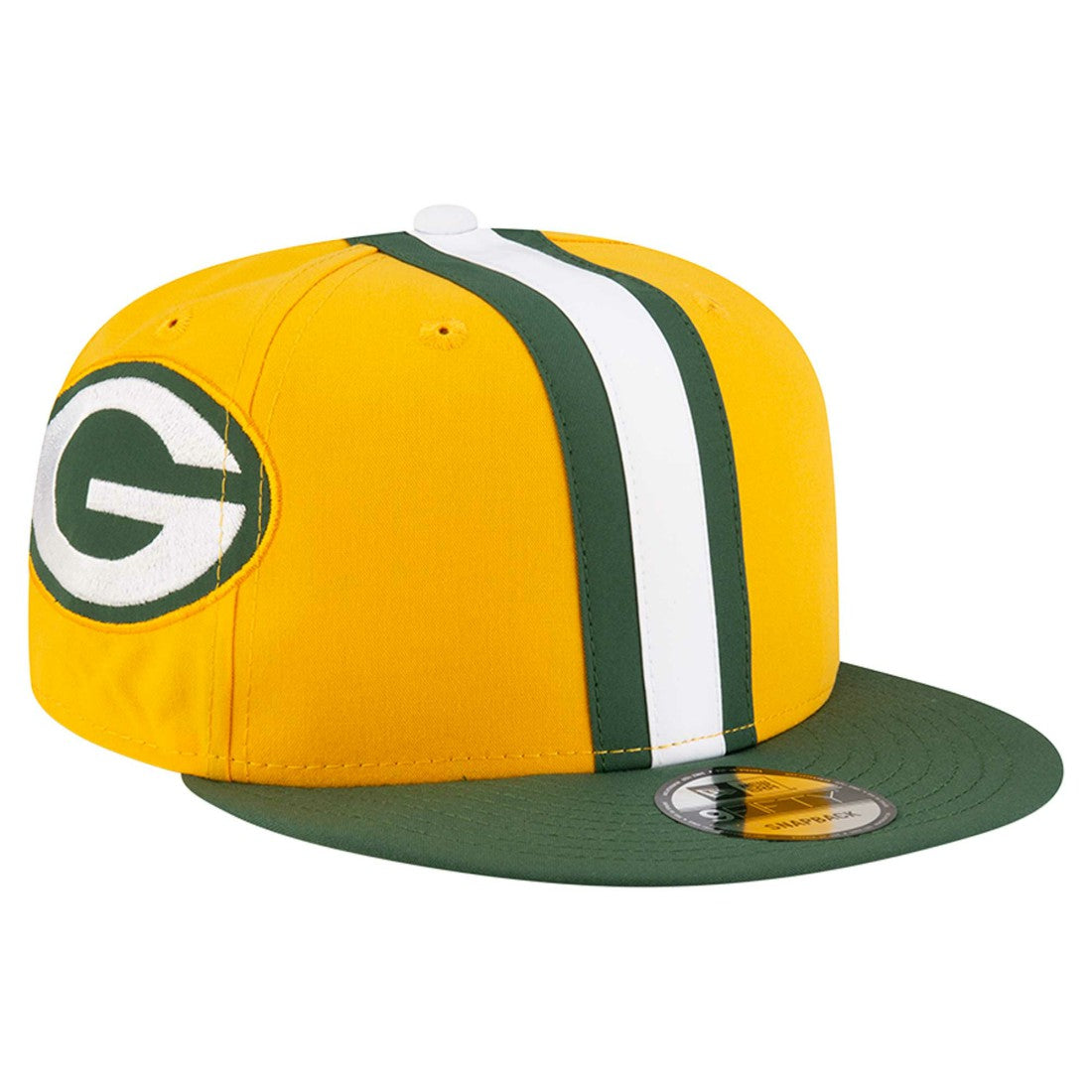 Green Bay Packers New Era Helmet 9FIFTY Snapback Hat