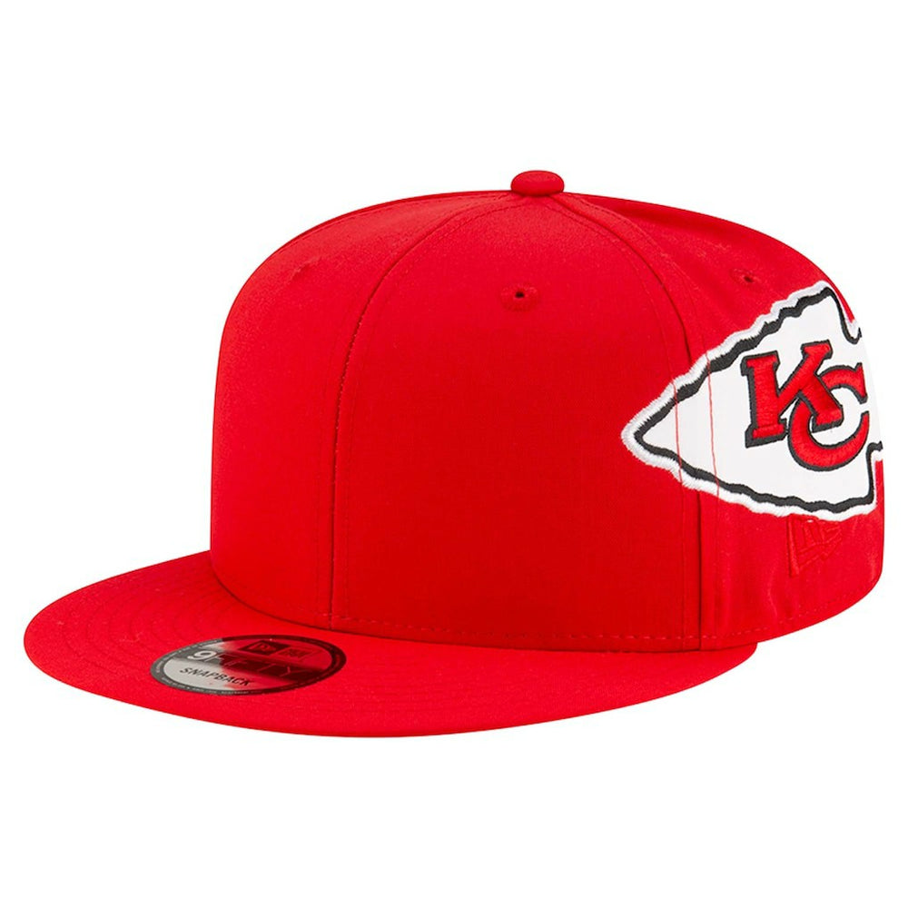 Kansas City Chiefs New Era Helmet 9FIFTY Snapback Hat