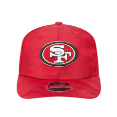 San Francisco 49ers New Era Adventure Camo Trucker 9SEVENTY Stretch-Snap Adjustable Hat
