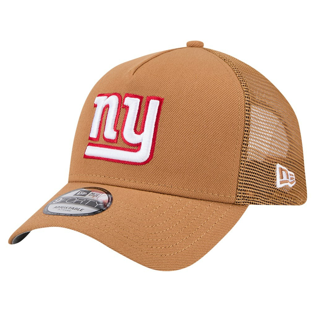 New York Giants New Era Color Pack A-Frame Trucker 9FORTY Adjustable Hat