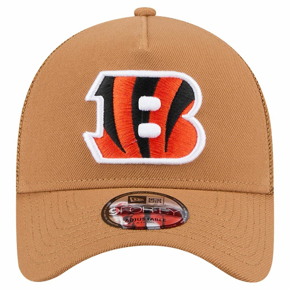 Cincinnati Bengals New Era Color Pack A-Frame Trucker 9FORTY Adjustable Hat