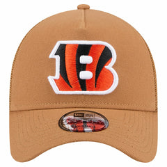 Cincinnati Bengals New Era Color Pack A-Frame Trucker 9FORTY Adjustable Hat