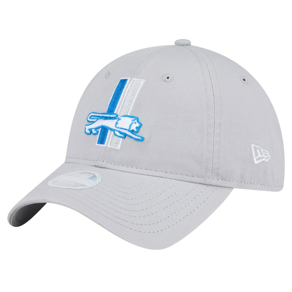 Detroit Lions New Era Women's Throwback Main Core Classic 2.0 9TWENTY Adjustable Hat
