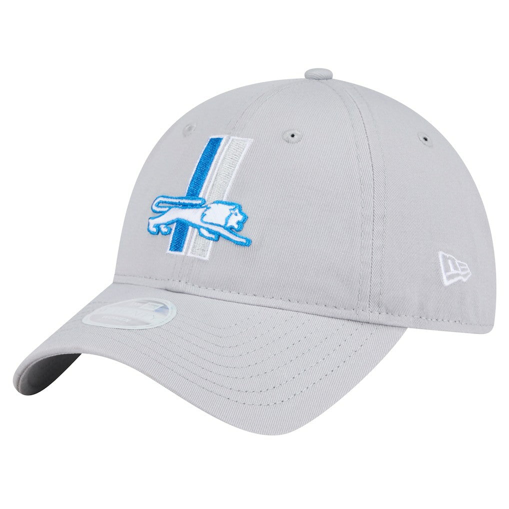 Detroit Lions New Era Women's Throwback Main Core Classic 2.0 9TWENTY Adjustable Hat