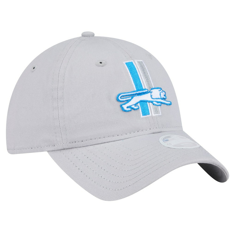 Detroit Lions New Era Women's Throwback Main Core Classic 2.0 9TWENTY Adjustable Hat