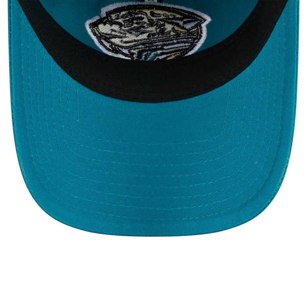 Jacksonville Jaguars New Era Women's Throwback Main Core Classic 2.0 9TWENTY Adjustable Hat