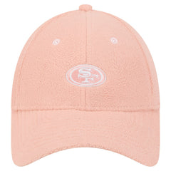 San Francisco 49ers New Era Women's Cozy Sherpa 9FORTY Adjustable Hat