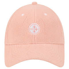 Pittsburgh Steelers New Era Women's Cozy Sherpa 9FORTY Adjustable Hat