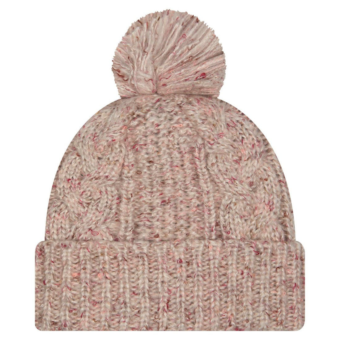 New York Jets New Era Women's Trendy Tone Cuffed Knit Hat with Pom