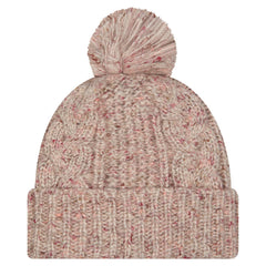 New York Jets New Era Women's Trendy Tone Cuffed Knit Hat with Pom