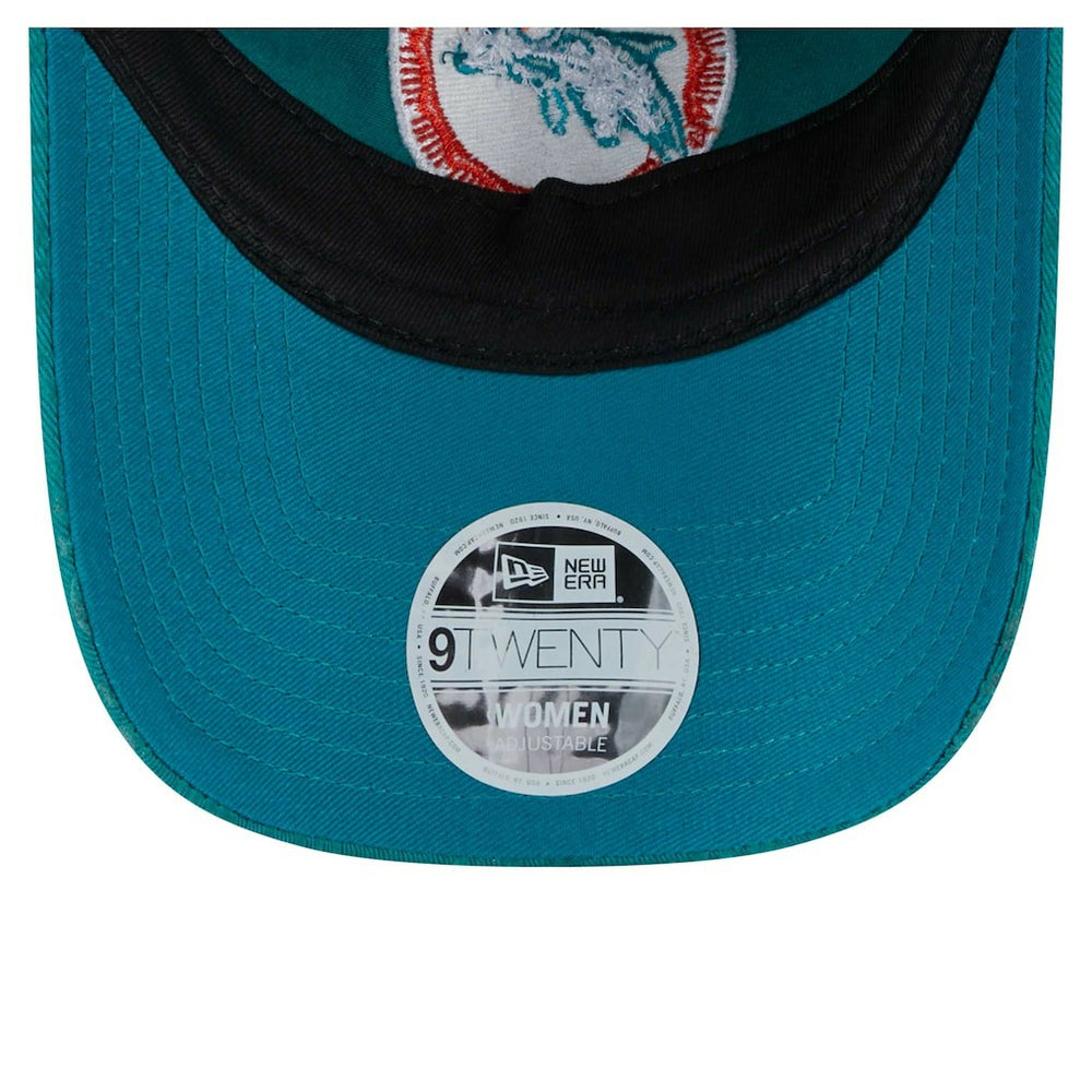 Miami Dolphins New Era Women's Throwback Flair 9TWENTY Adjustable Hat