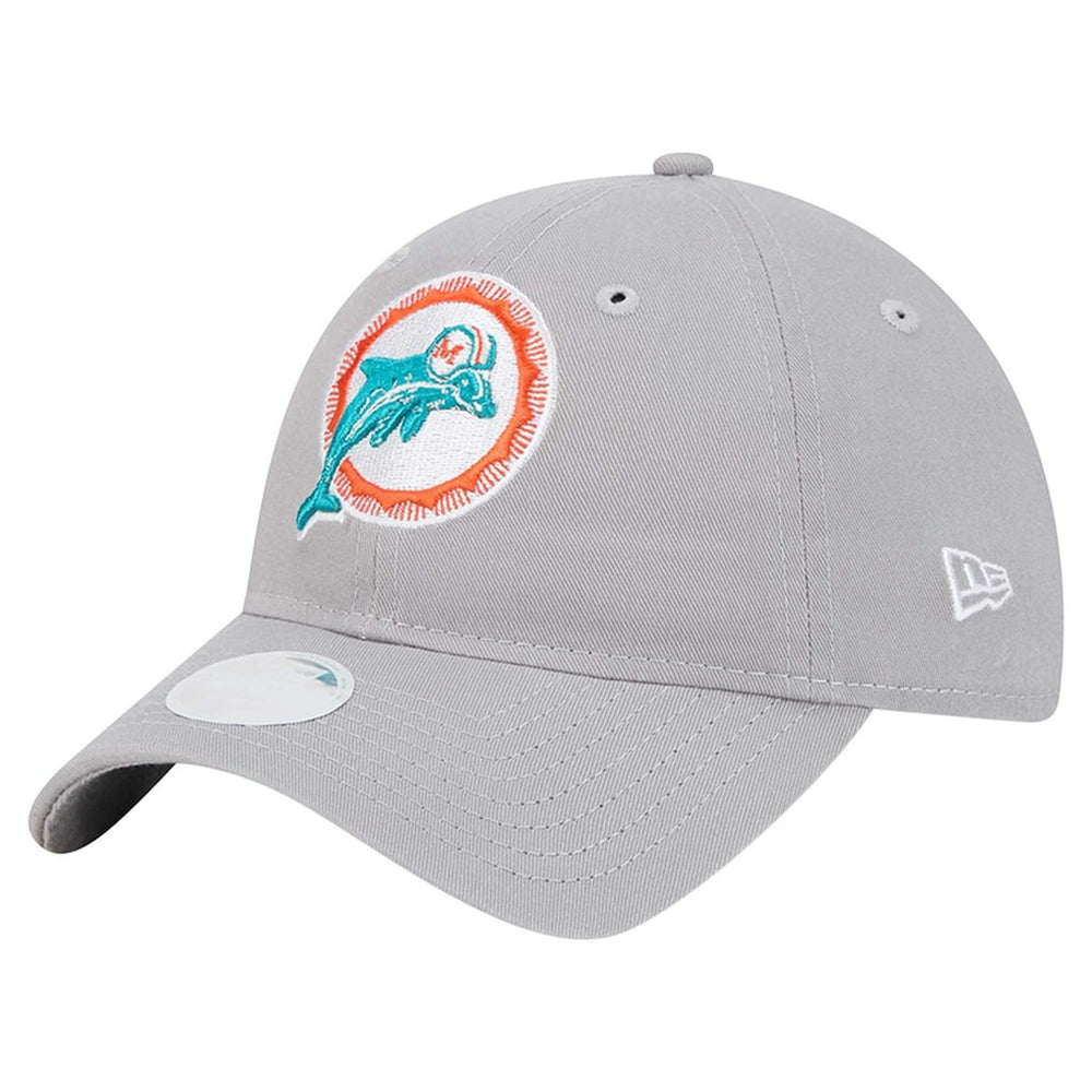 Miami Dolphins New Era Women's Throwback 9TWENTY Adjustable Hat