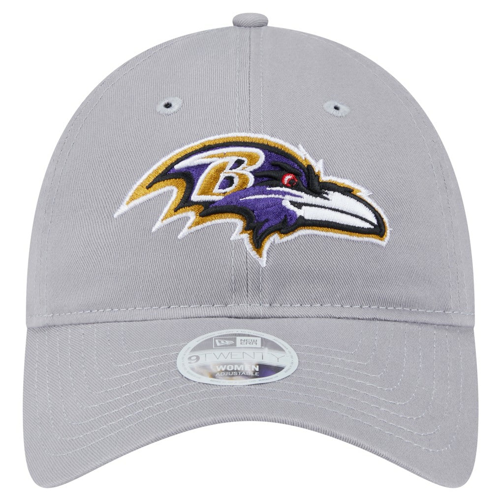 Baltimore Ravens New Era Women's Main 9TWENTY Adjustable Hat