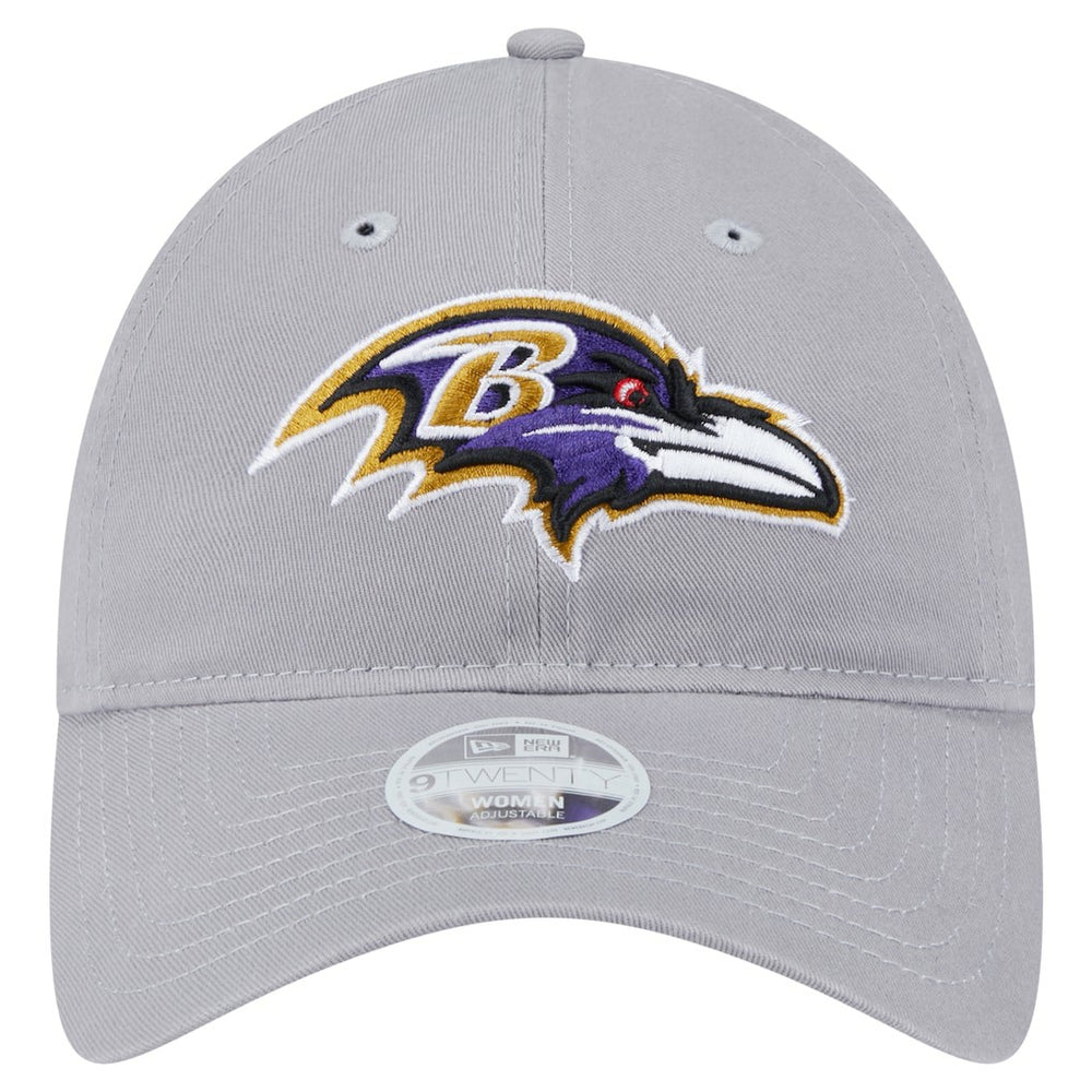 Baltimore Ravens New Era Women's Main 9TWENTY Adjustable Hat