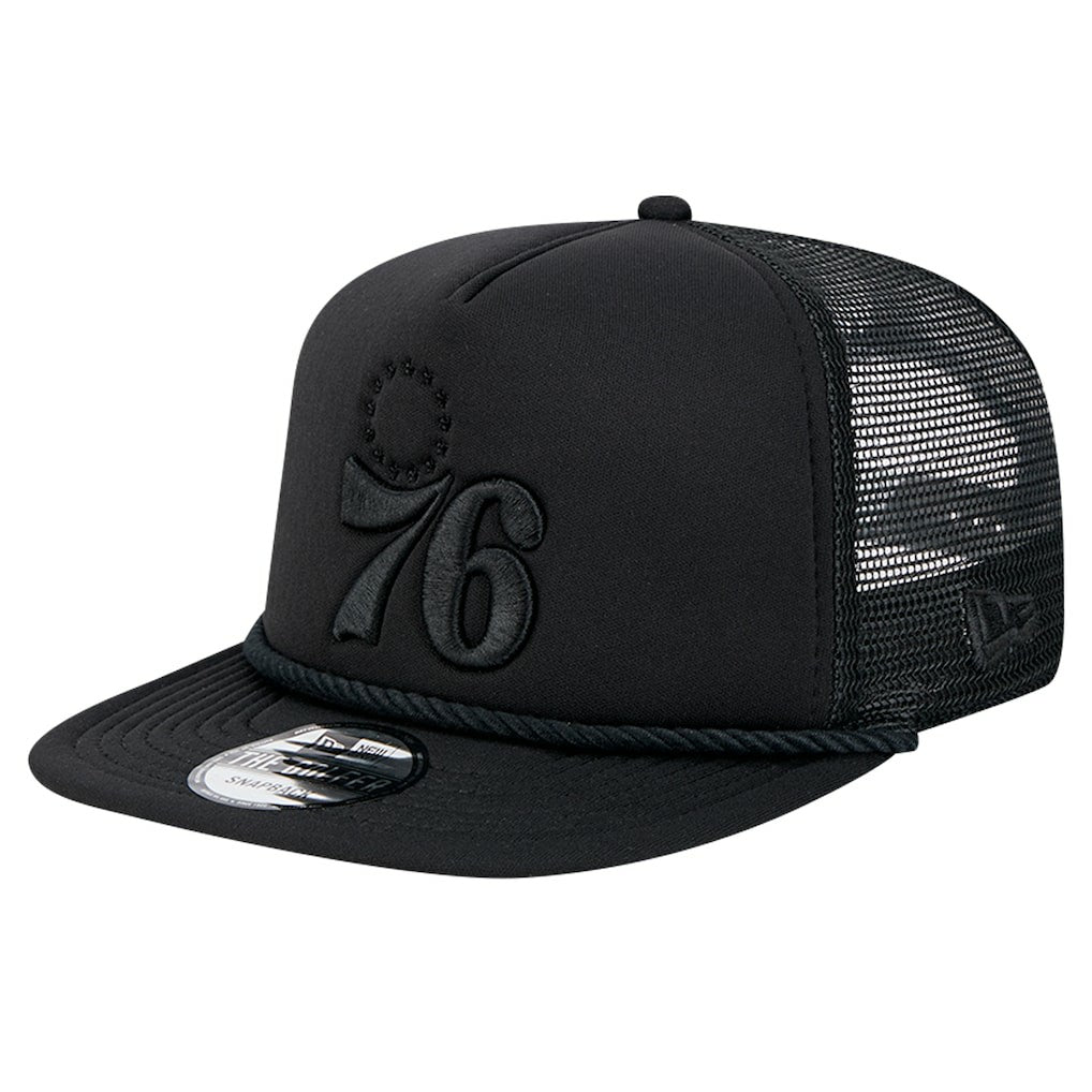 Philadelphia 76ers Tone Foam Meshback Golfer Snapback Hat Outlet