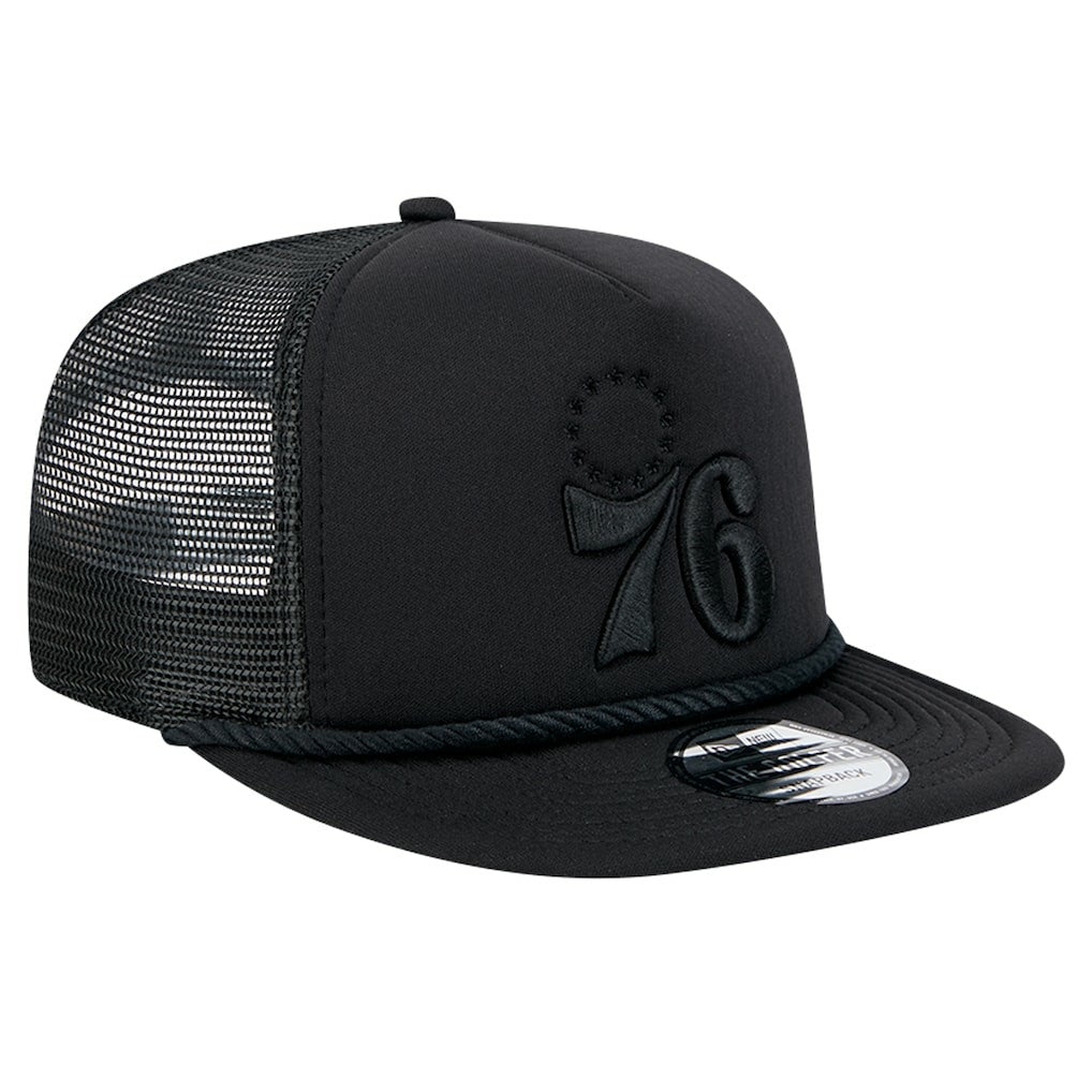 Philadelphia 76ers Tone Foam Meshback Golfer Snapback Hat Outlet