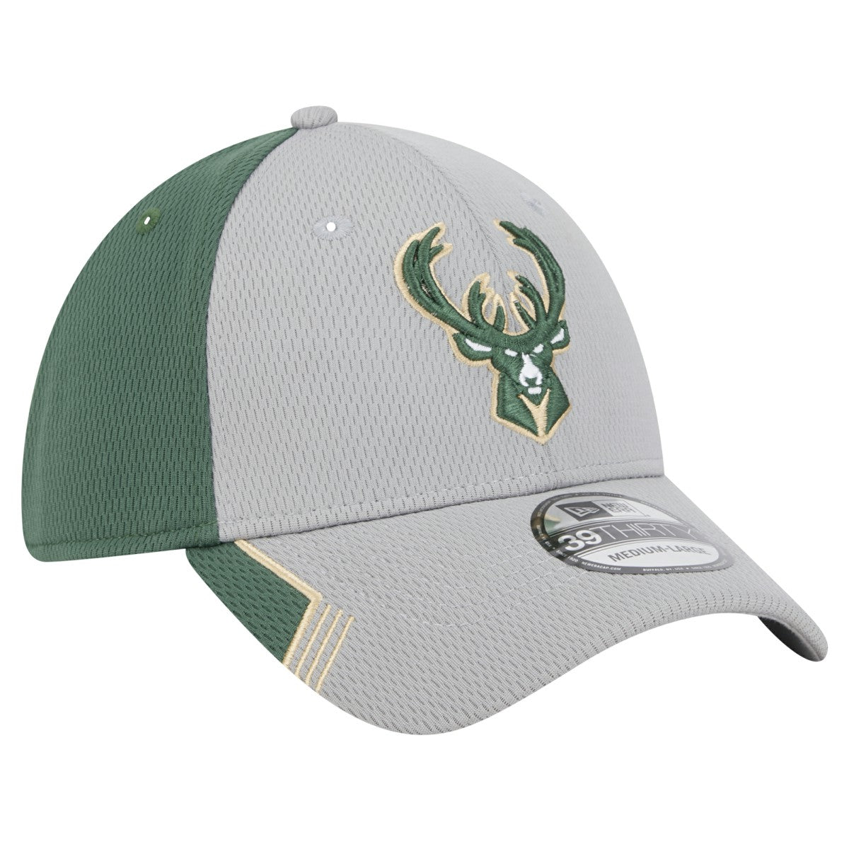 Milwaukee Bucks Active Trim 39THIRTY Flex Hat Discount