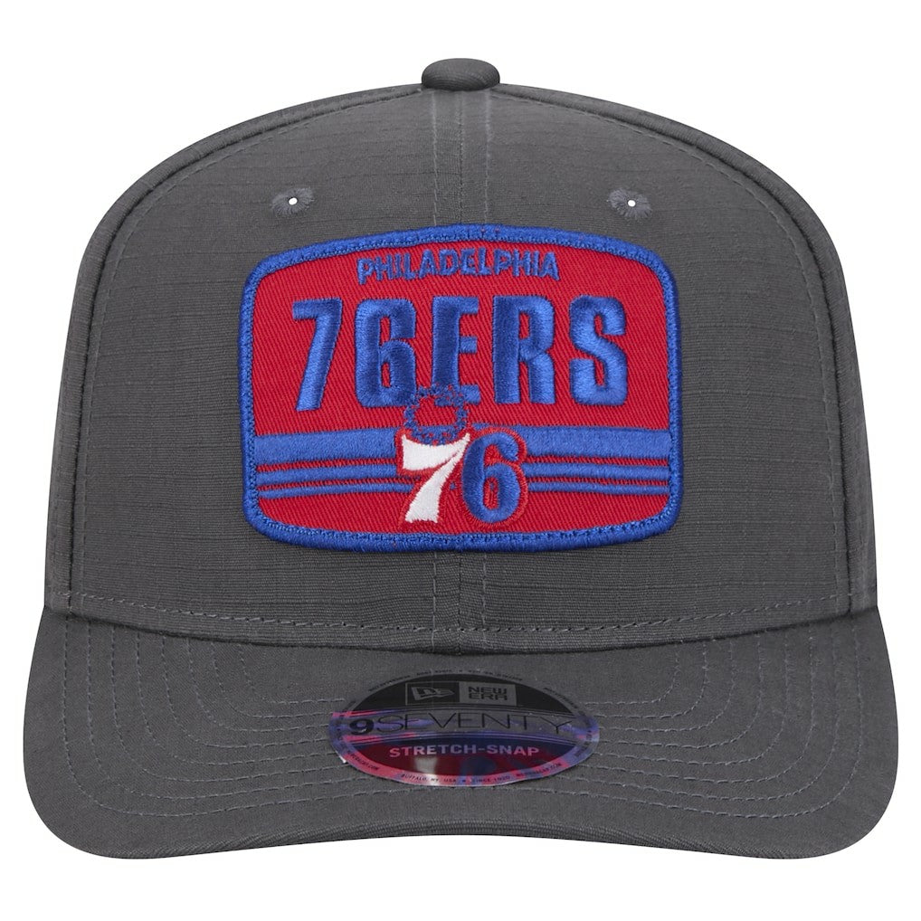 Philadelphia 76ers Team Elevated Patch 9SEVENTY Adjustable Hat New