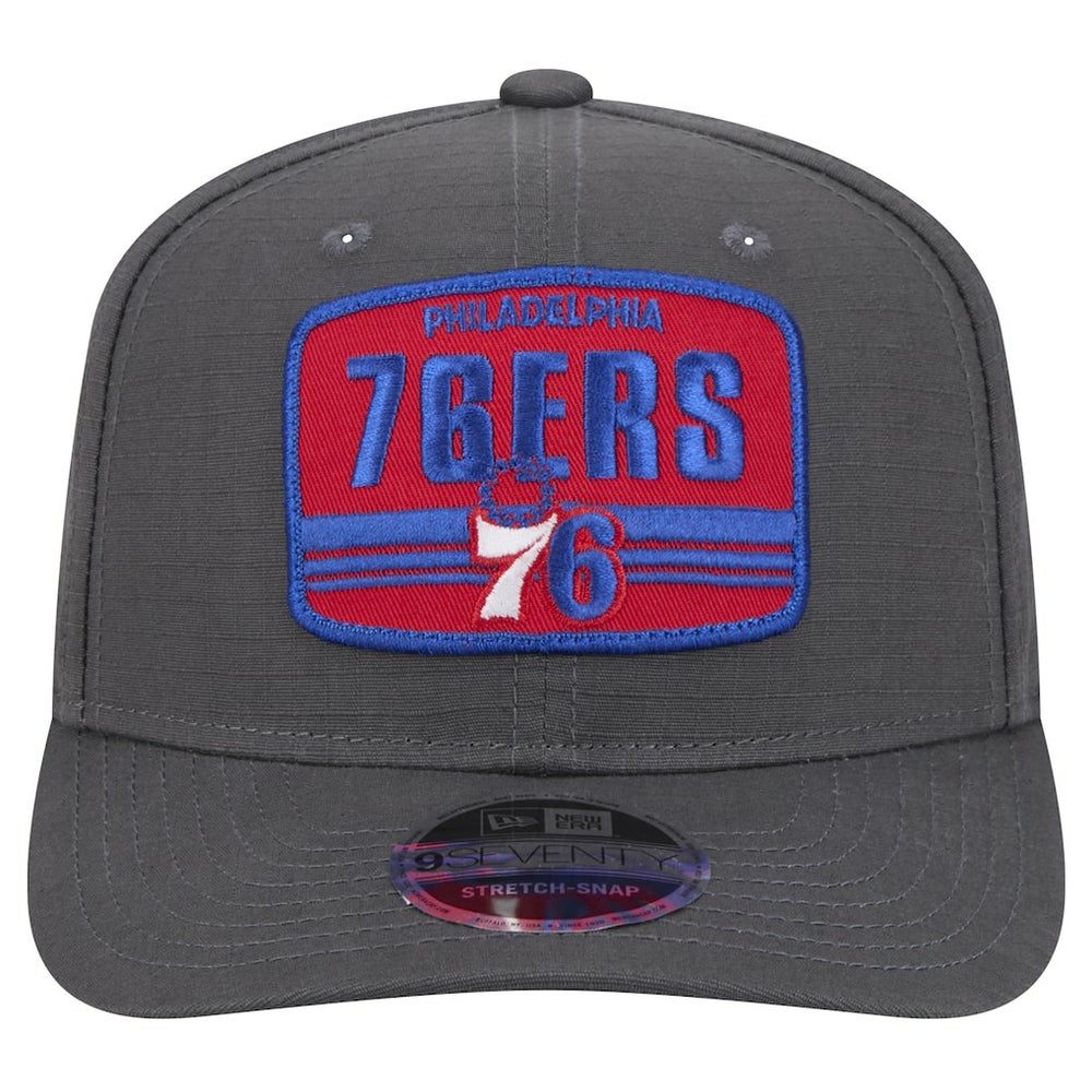 Philadelphia 76ers Team Elevated Patch 9SEVENTY Adjustable Hat New