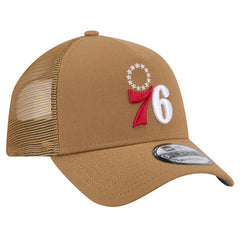 Philadelphia 76ers 9FORTY A-Frame Trucker Adjustable Hat Outlet