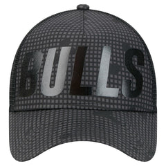 Chicago Bulls Male Adult Midnight Ink Tonal A-Frame Trucker 9FORTY Adjustable Hat On Sale