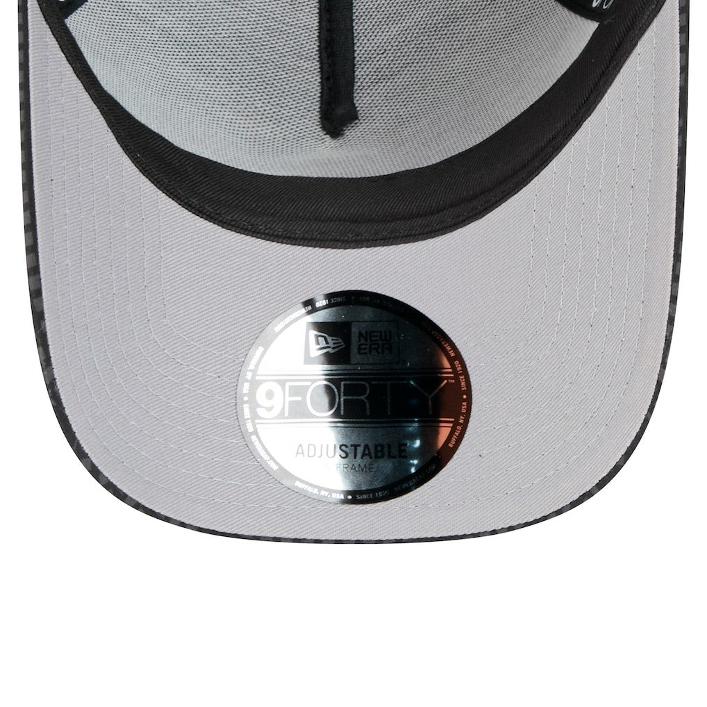 Chicago Bulls Male Adult Midnight Ink Tonal A-Frame Trucker 9FORTY Adjustable Hat On Sale