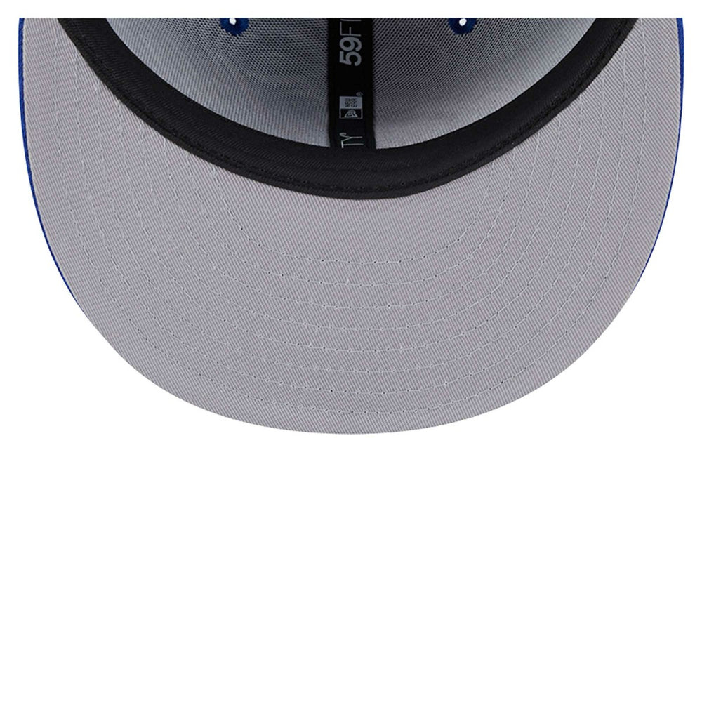 New York Knicks Sport Night Script Sided 59FIFTY Fitted Hat New