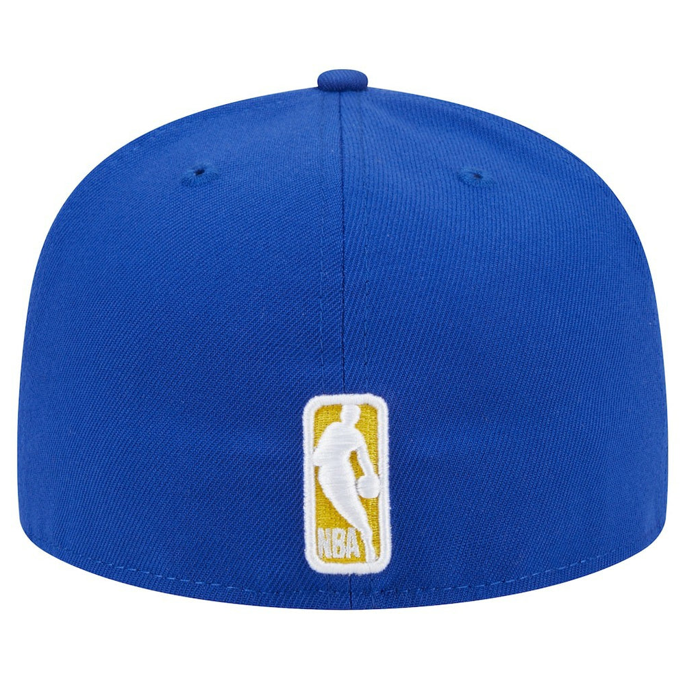 Golden State Warriors Sport Night Script Sided 59FIFTY Fitted Hat sale On Sale