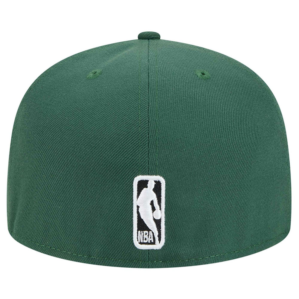 Milwaukee Bucks Sport Night Script Sided 59FIFTY Fitted Hat New