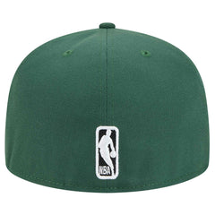 Milwaukee Bucks Sport Night Script Sided 59FIFTY Fitted Hat New