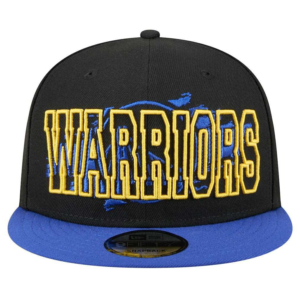 Golden State Warriors Sport Night Splatter 2-Tone 9FIFTY Snapback Hat sale On Sale