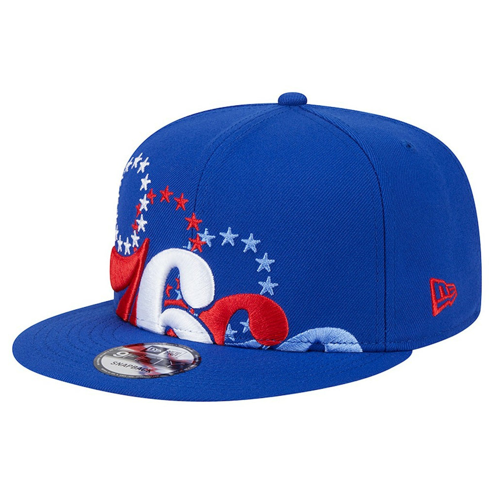 Philadelphia 76ers Sport Night Team Shadow 9FIFTY Snapback Hat On Sale