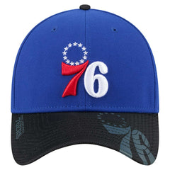 Philadelphia 76ers Sport Night Visor Hit 39THIRTY Flex Hat For Sale