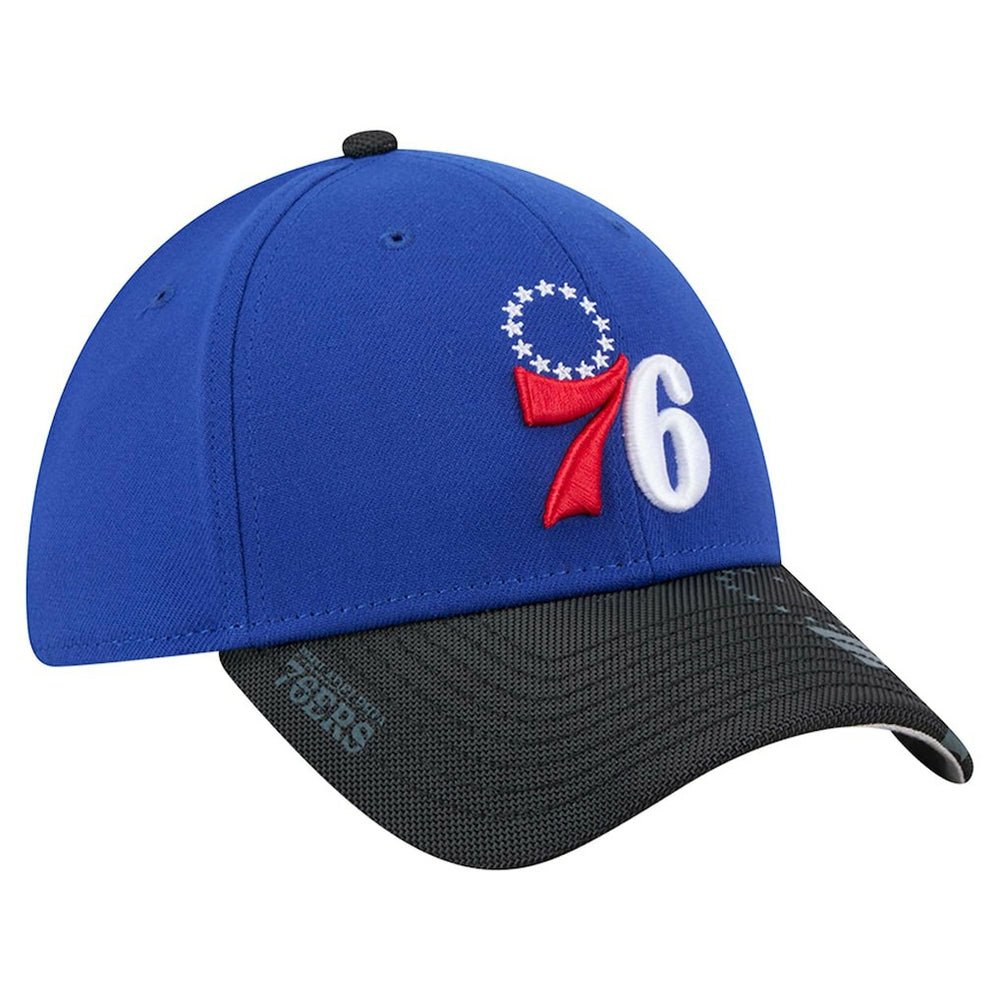 Philadelphia 76ers Sport Night Visor Hit 39THIRTY Flex Hat For Sale