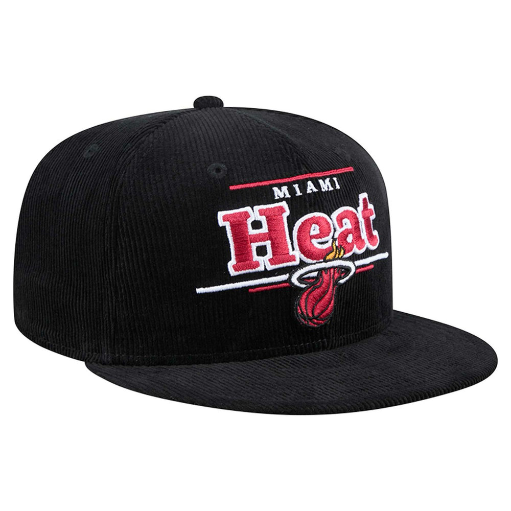Miami Heat Throwback Display Corduroy 9FIFTY Snapback Hat On Sale