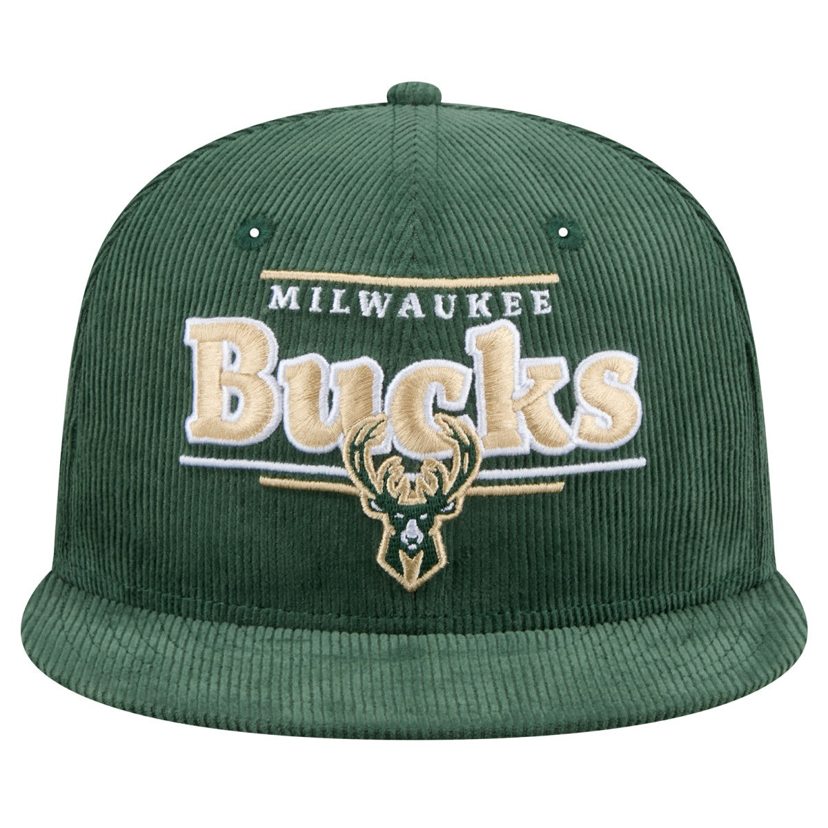 Milwaukee Bucks Throwback Display Corduroy 9FIFTY Snapback Hat Discount