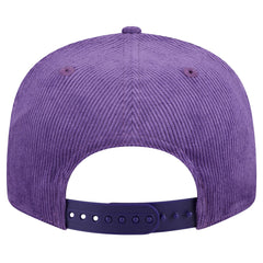 Los Angeles Lakers Throwback Display Corduroy 9FIFTY Snapback Hat New