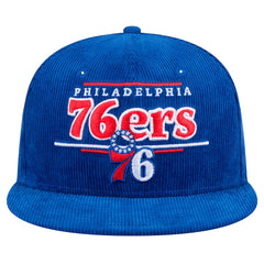 Philadelphia 76ers Throwback Display Corduroy 9FIFTY Snapback Hat Discount