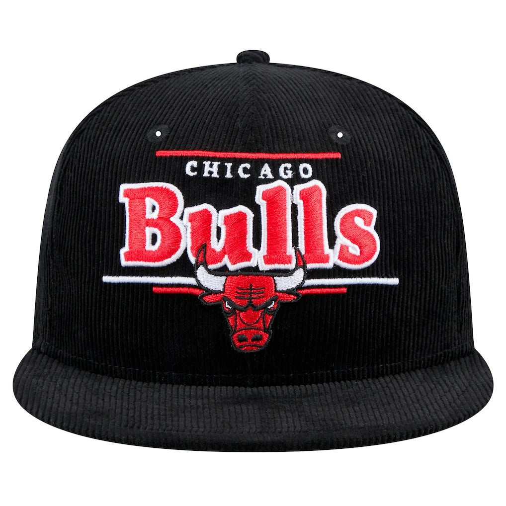 Chicago Bulls Throwback Display Corduroy 9FIFTY Snapback Hat On Sale