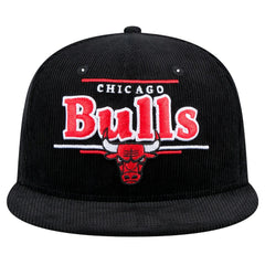 Chicago Bulls Throwback Display Corduroy 9FIFTY Snapback Hat On Sale