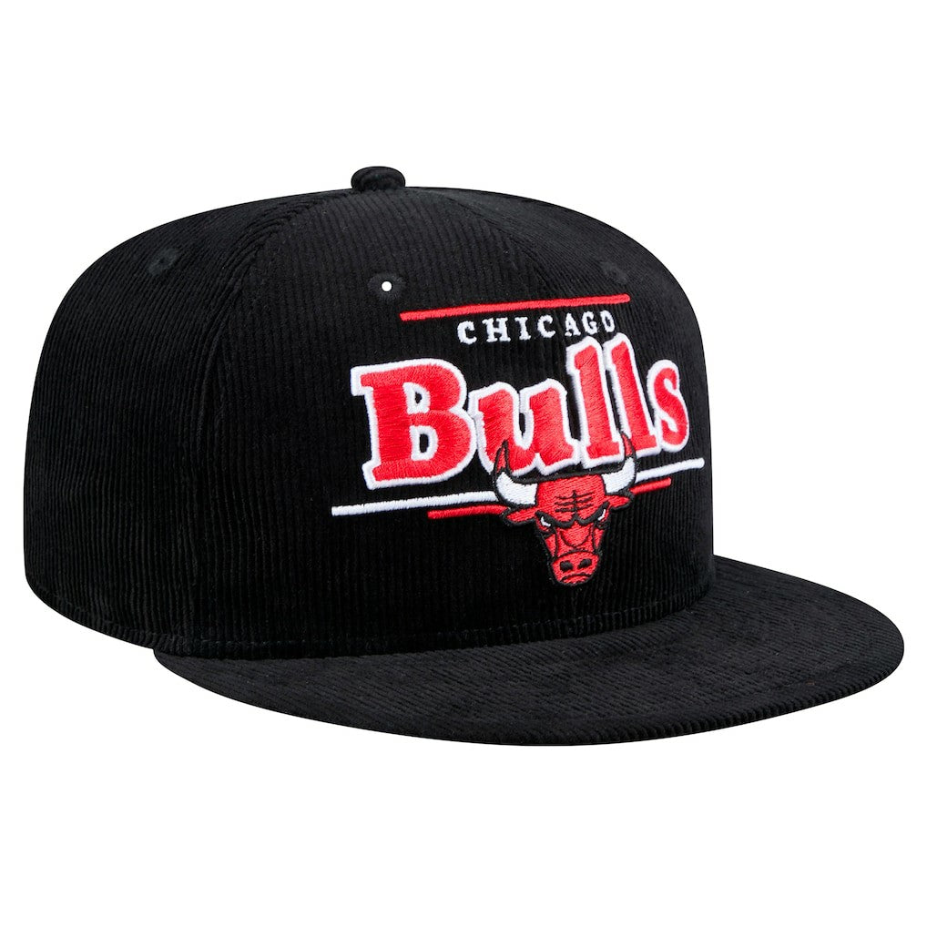 Chicago Bulls Throwback Display Corduroy 9FIFTY Snapback Hat On Sale
