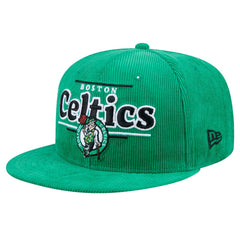 Boston Celtics Throwback Display Corduroy 9FIFTY Snapback Hat Outlet