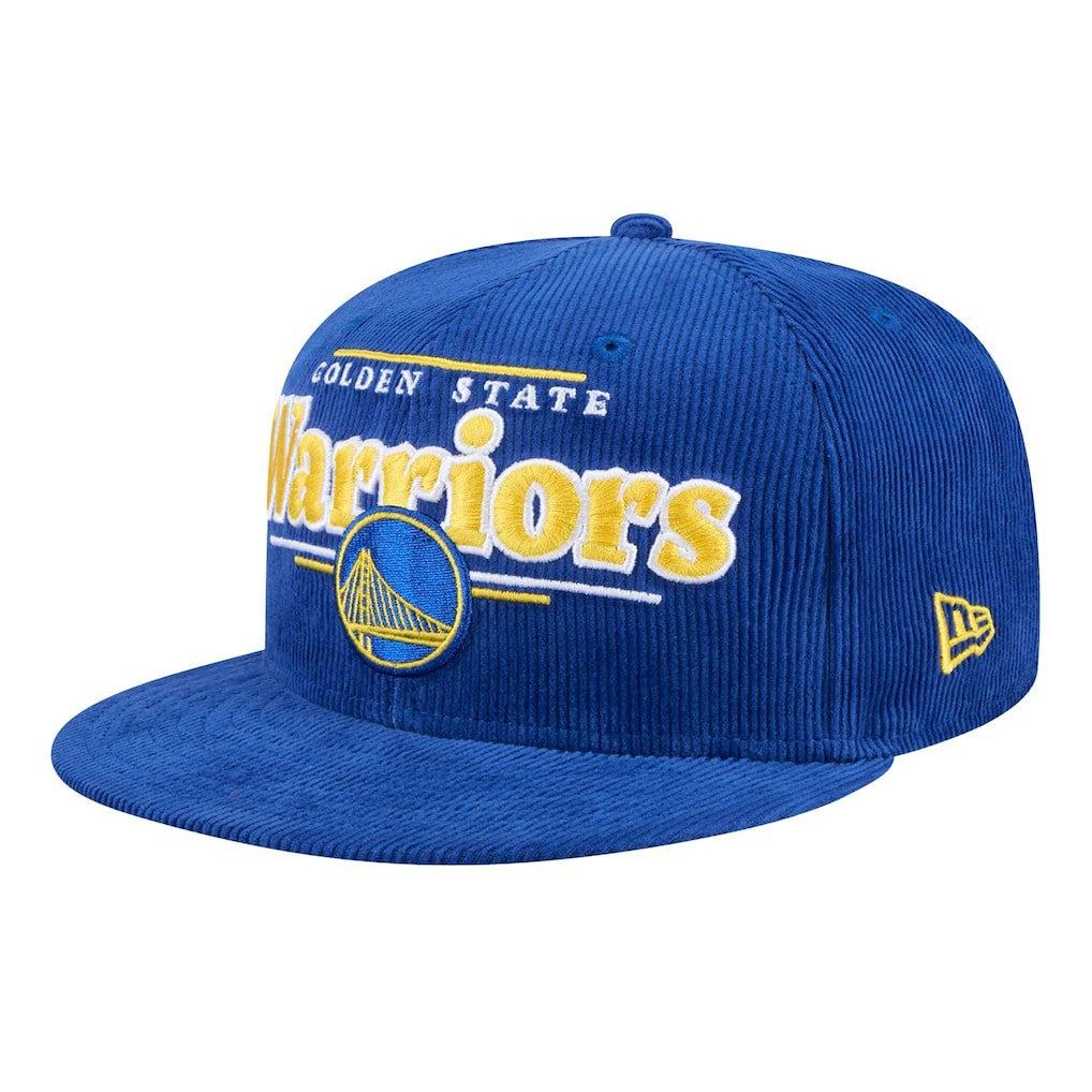 Golden State Warriors Throwback Display Corduroy 9FIFTY Snapback Hat sale Online