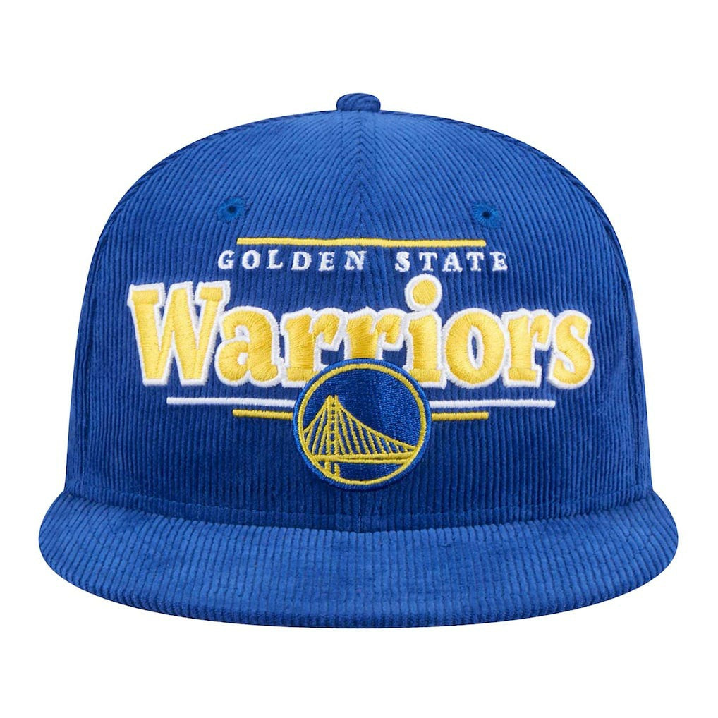Golden State Warriors Throwback Display Corduroy 9FIFTY Snapback Hat sale Online