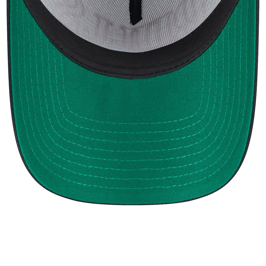 Chicago Bulls Black Throwback Gradient A-Frame 9FORTY Adjustable Hat On Sale